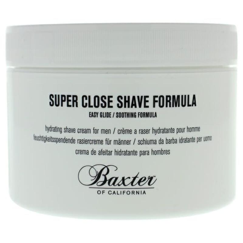 Super Close Shave Formula by Baxter Of California for Men - 8 oz Shave Cream