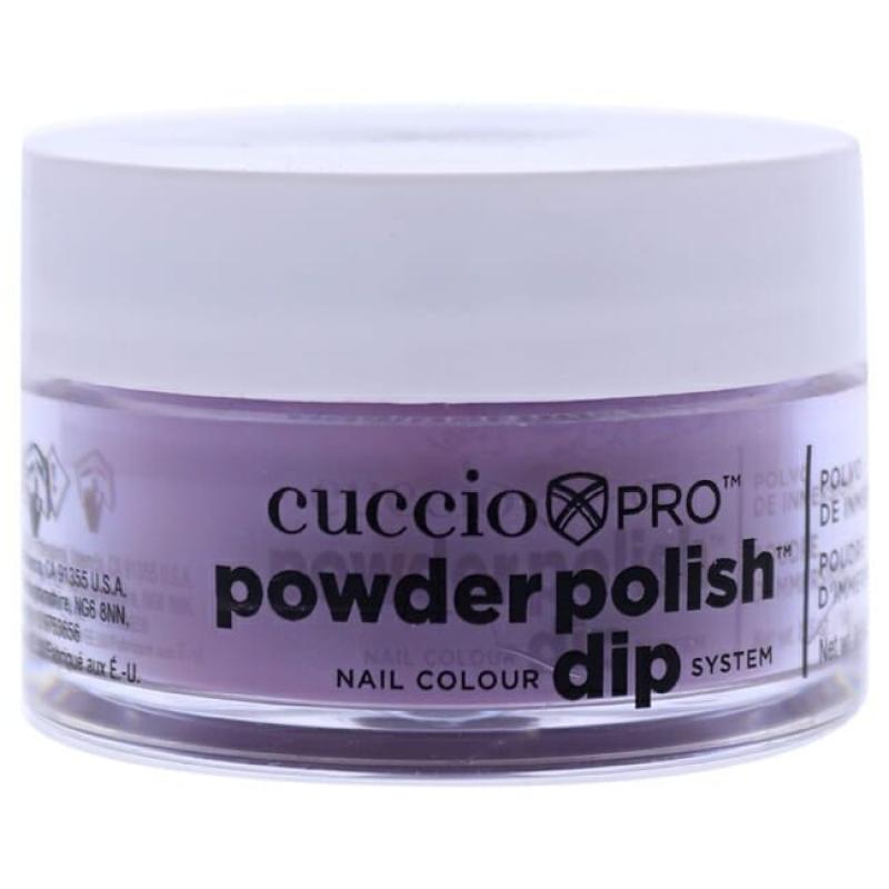 Pro Powder Polish Nail Colour Dip System - Bright Grape Purple by Cuccio Pro for Women - 0.5 oz Nail Powder
