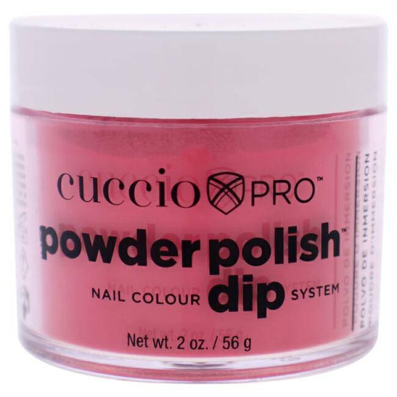 Pro Powder Polish Nail Colour Dip System - Cherry Red by Cuccio Colour for Women - 1.6 oz Nail Powder
