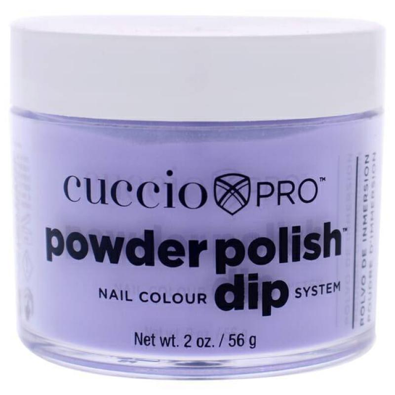 Pro Powder Polish Nail Colour Dip System - Grape Crush Deep Purple by Cuccio Colour for Women - 1.6 oz Nail Powder