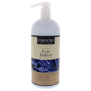 Ultra Sheer Lyte Butter - Lavender and Chamomile by Cuccio Naturale for Unisex - 32 oz Body Butter