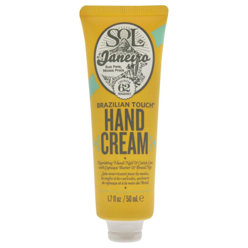 Brazilian Touch Hand Cream by Sol de Janeiro for Unisex - 1.7 oz Cream