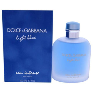 Light Blue Eau Intense by Dolce and Gabbana for Men - 6.7 oz EDP Spray