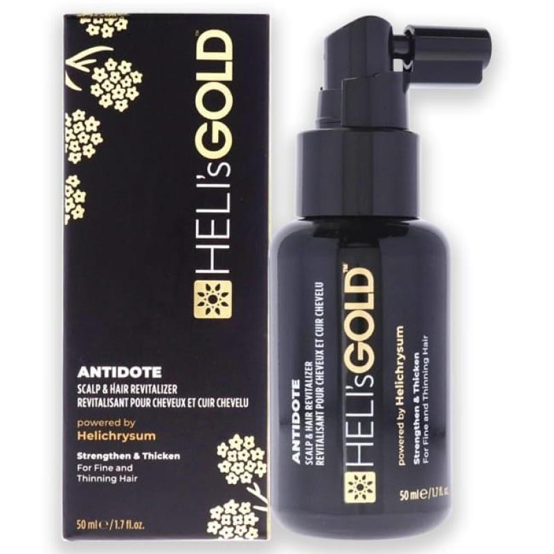 Antidote Scalp and Hair Revitalizer by Helis Gold for Unisex - 1.7 oz Treatment