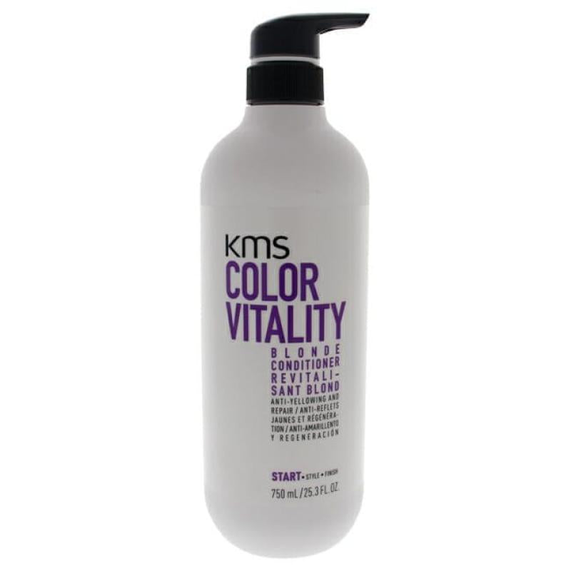 Color Vitality Blonde Conditioner by KMS for Unisex - 25.3 oz Conditioner