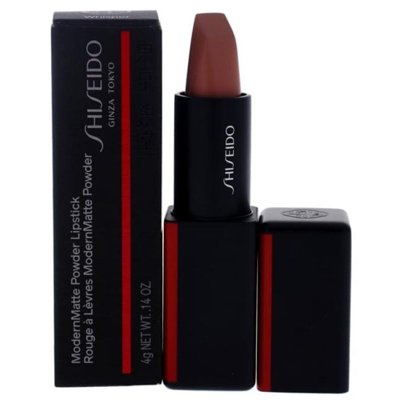 ModernMatte Powder Lipstick - 502 Whisper by Shiseido for Women - 0.14 oz Lipstick