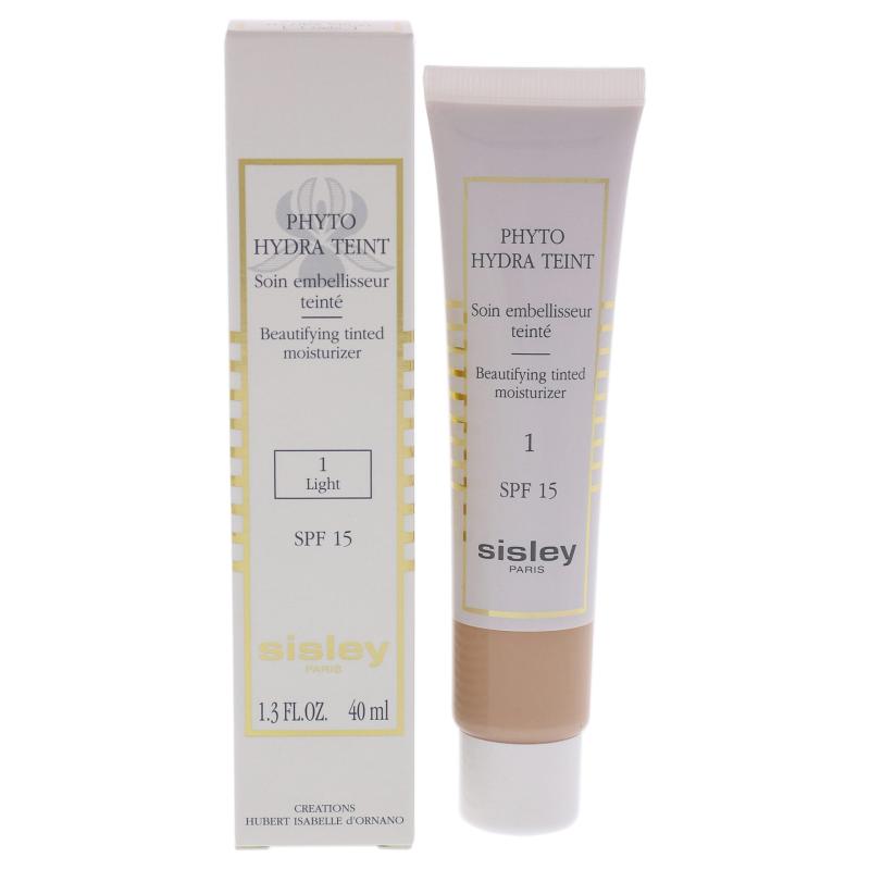 Phyto Hydra Teint Beautifying Tinted Moisturizer SPF 15 - 01 Light by Sisley for Women - 1.3 oz Makeup