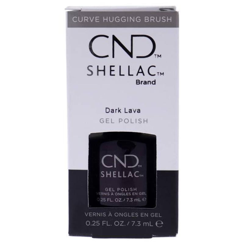 Shellac Nail Color - Dark Lava by CND for Women - 0.25 oz Nail Polish