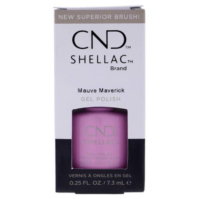 Shellac Nail Color - Mauve Maverick by CND for Women - 0.25 oz Nail Polish