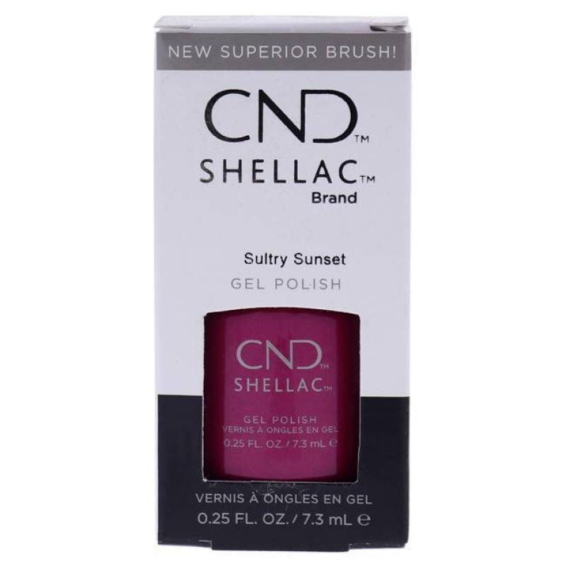 Shellac Nail Color - Sultry Sunset by CND for Women - 0.25 oz Nail Polish