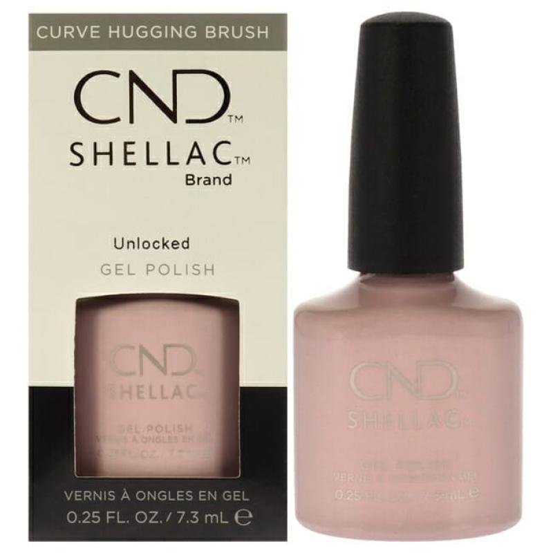Shellac Nail Color - Unlocked by CND for Women - 0.25 oz Nail Polish