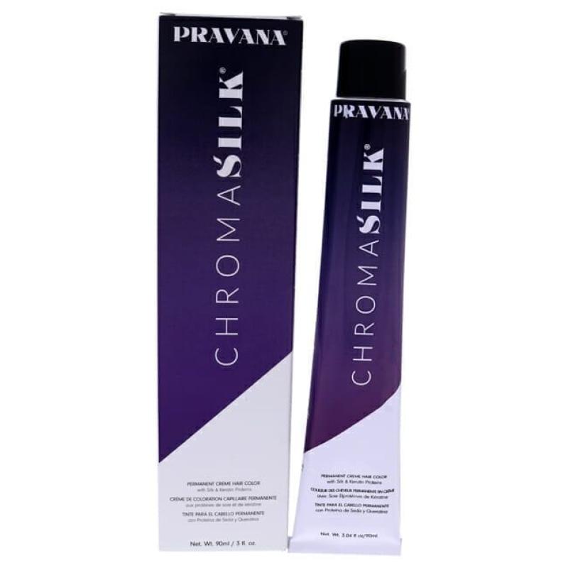 ChromaSilk Creme Hair Color - 7.5 Mahogany Blonde by Pravana for Unisex - 3 oz Hair Color