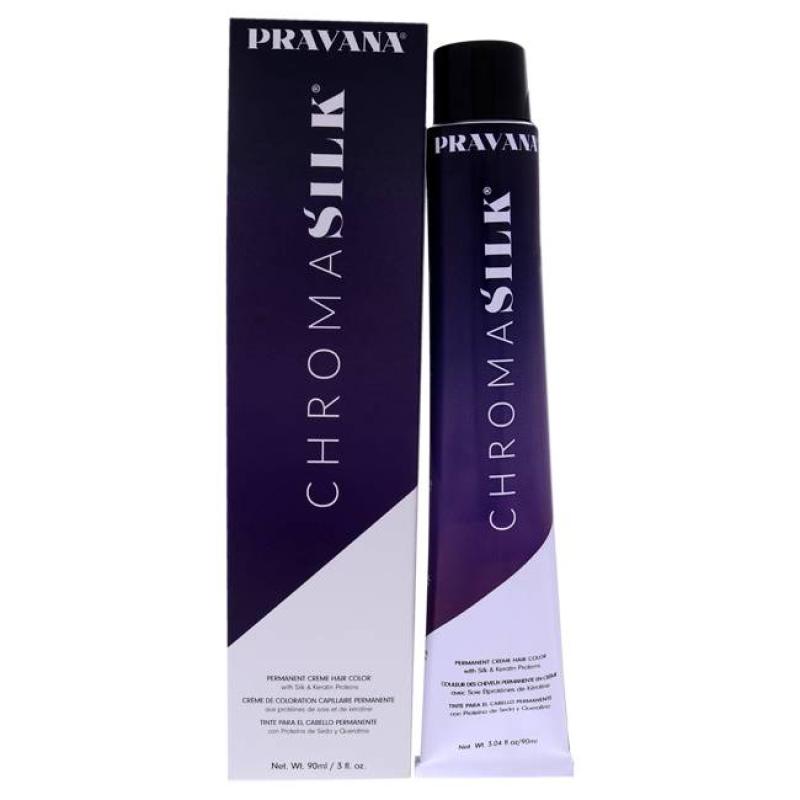 ChromaSilk Creme Hair Color - 5.11 Light Intense Ash Brown by Pravana for Unisex - 3 oz Hair Color