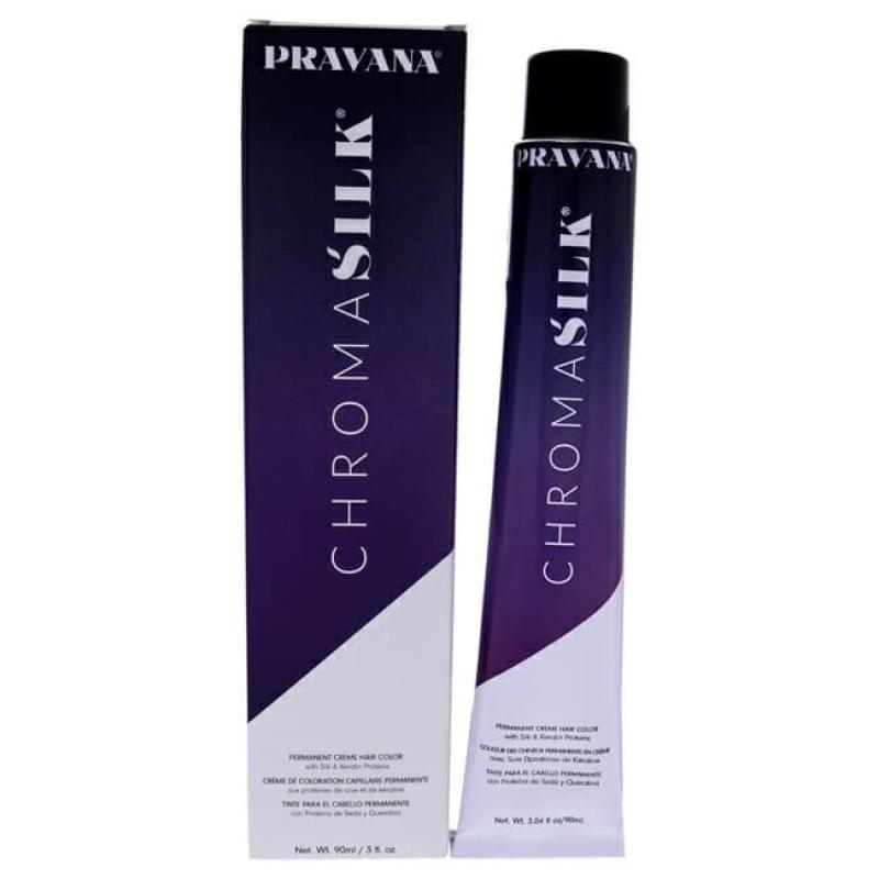 ChromaSilk Creme Hair Color - 7.11 Intense Ash Blonde by Pravana for Unisex - 3 oz Hair Color