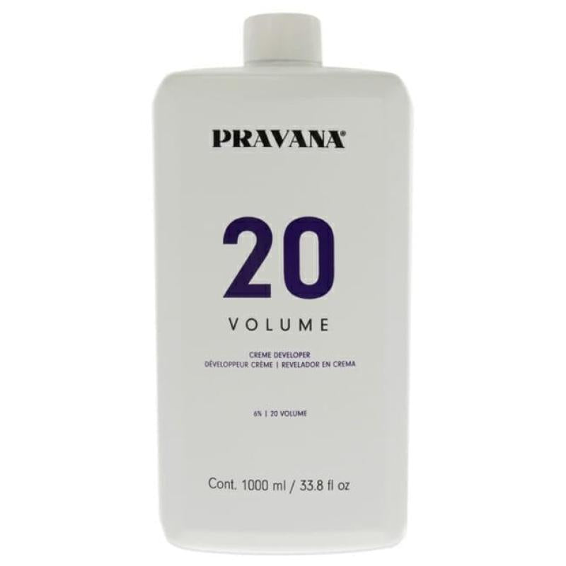 Creme Developer 20 Volume by Pravana for Unisex - 33.8 oz Treatment