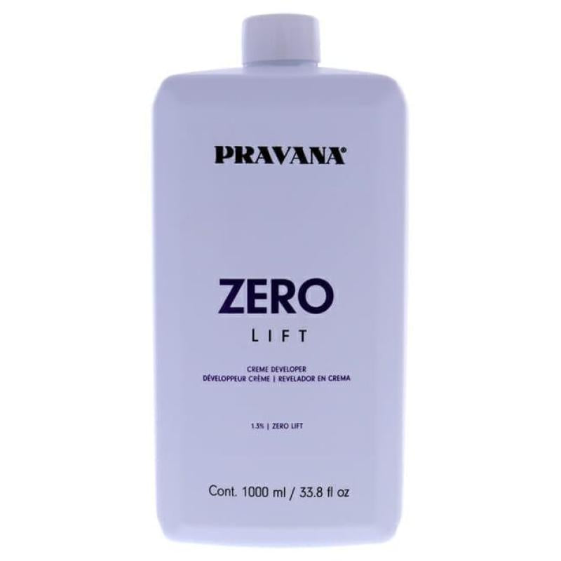 Creme Developer Zero lift by Pravana for Unisex - 33.8 oz Treatment