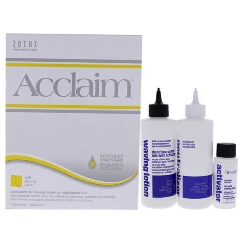 Acclaim Acid Permanent by Zotos for Unisex - 1 Application Treatment