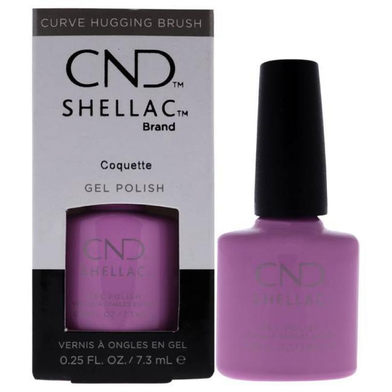 Shellac Nail Color - Coquette by CND for Women - 0.25 oz Nail Polish