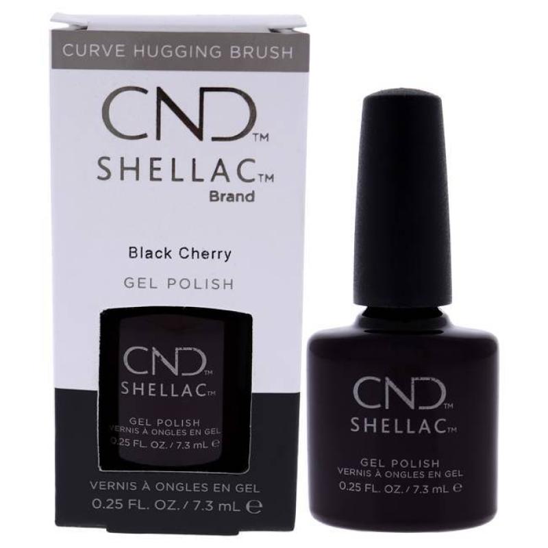 Shellac Nail Color - Black Cherry by CND for Women - 0.25 oz Nail Polish