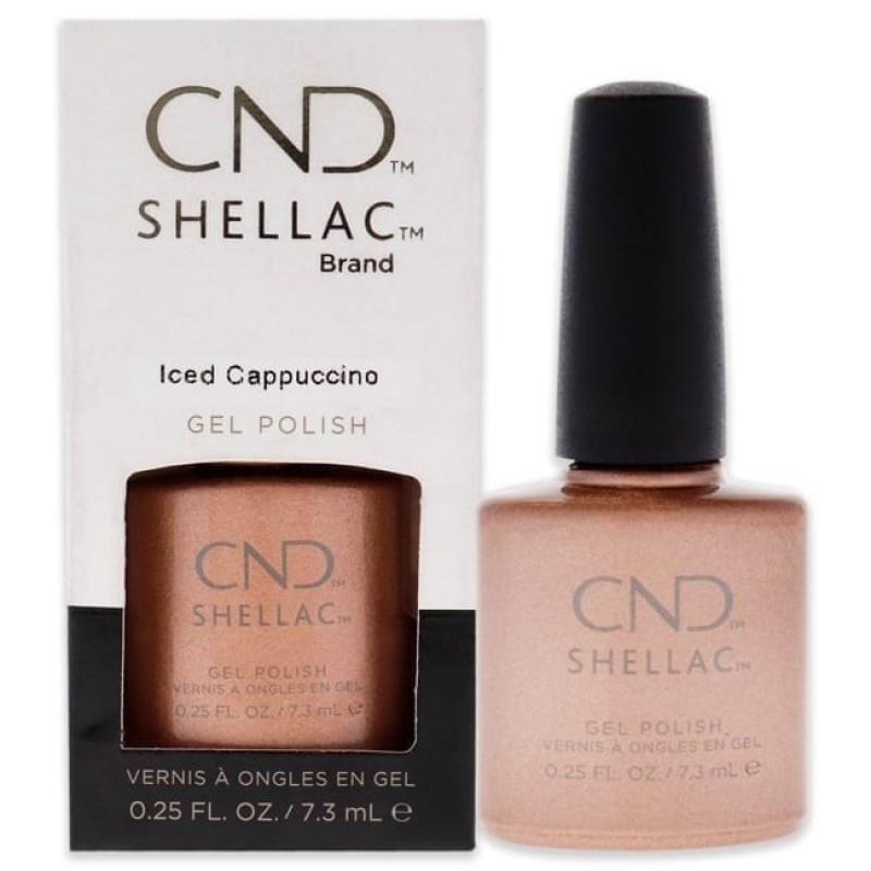 Shellac Nail Color - Iced Cappuccino by CND for Women - 0.25 oz Nail Polish