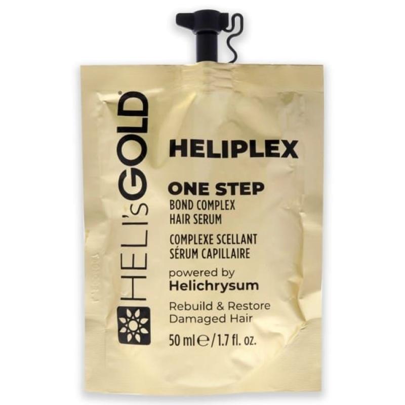 Heliplex One Step Hair Serum by Helis Gold for Unisex - 1.7 oz Serum