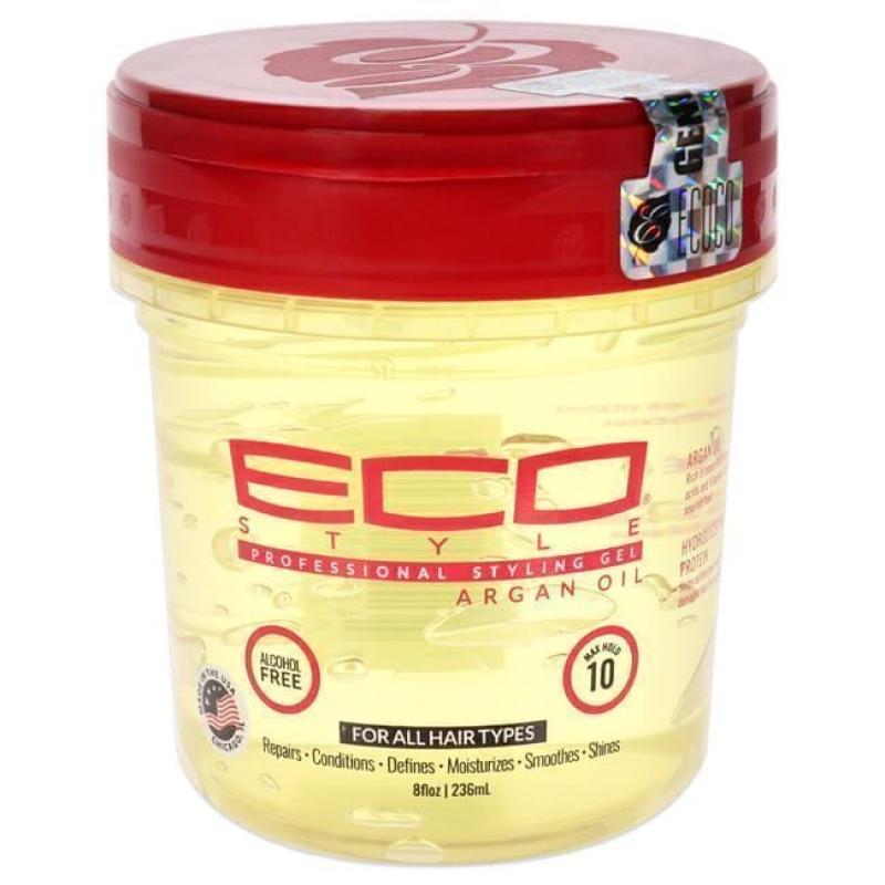 Eco Style Gel - Argan Oil by Ecoco for Unisex - 8 oz Gel