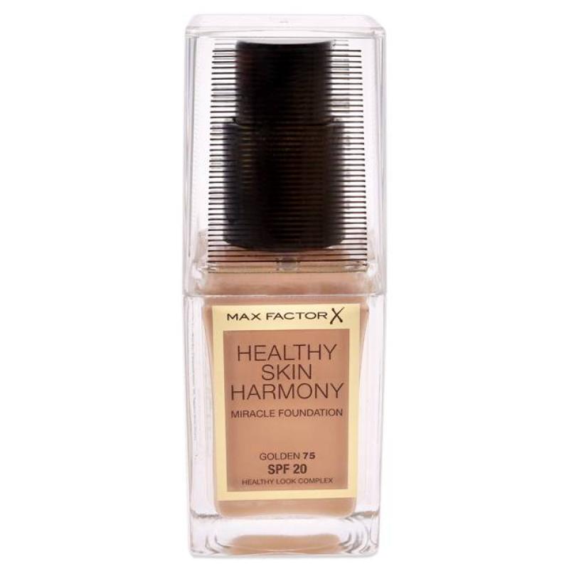 Healthy Skin Harmony Miracle Foundation SPF 20 - 75 Golden by Max Factor for Women - 1 oz Foundation
