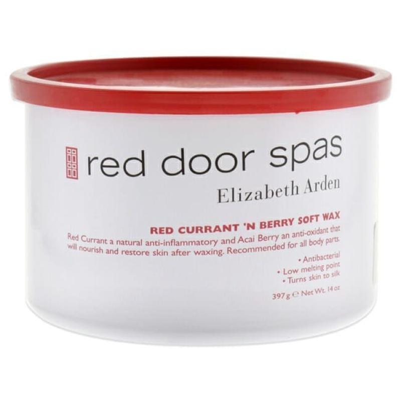 Red Door Spa Red Currant Soft Wax - Berry by Elizabeth Arden for Women - 14 oz Wax