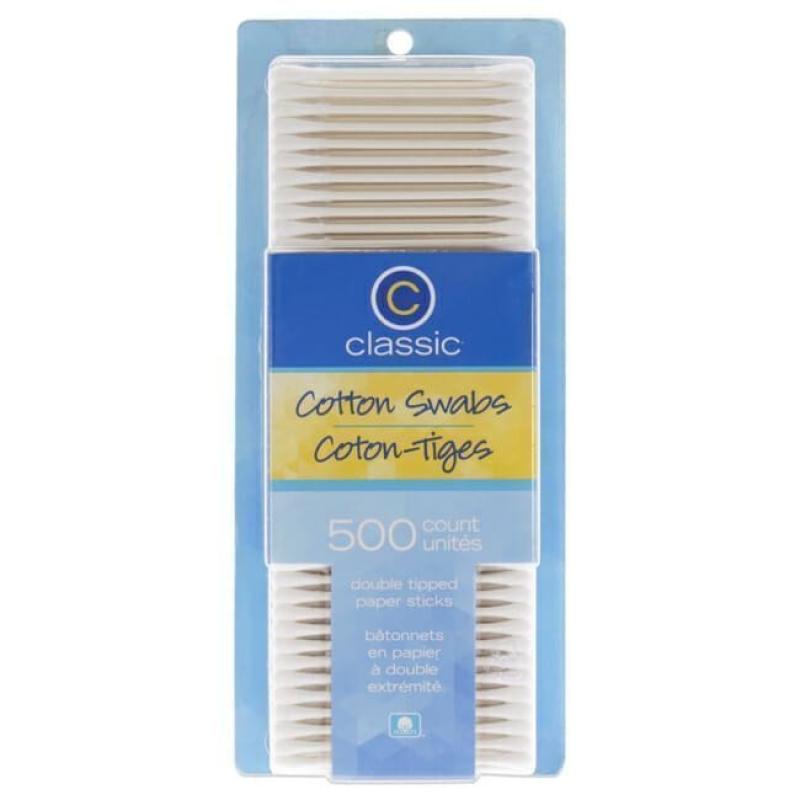 Cotton Swabs by Classic for Unisex - 500 Pc Swabs