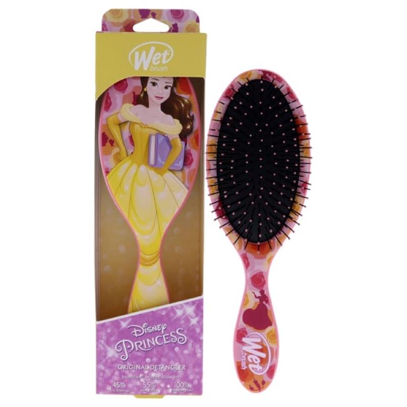 Original Detangler Disney Princess Brush - Belle by Wet Brush for Unisex - 1 Pc Hair Brush