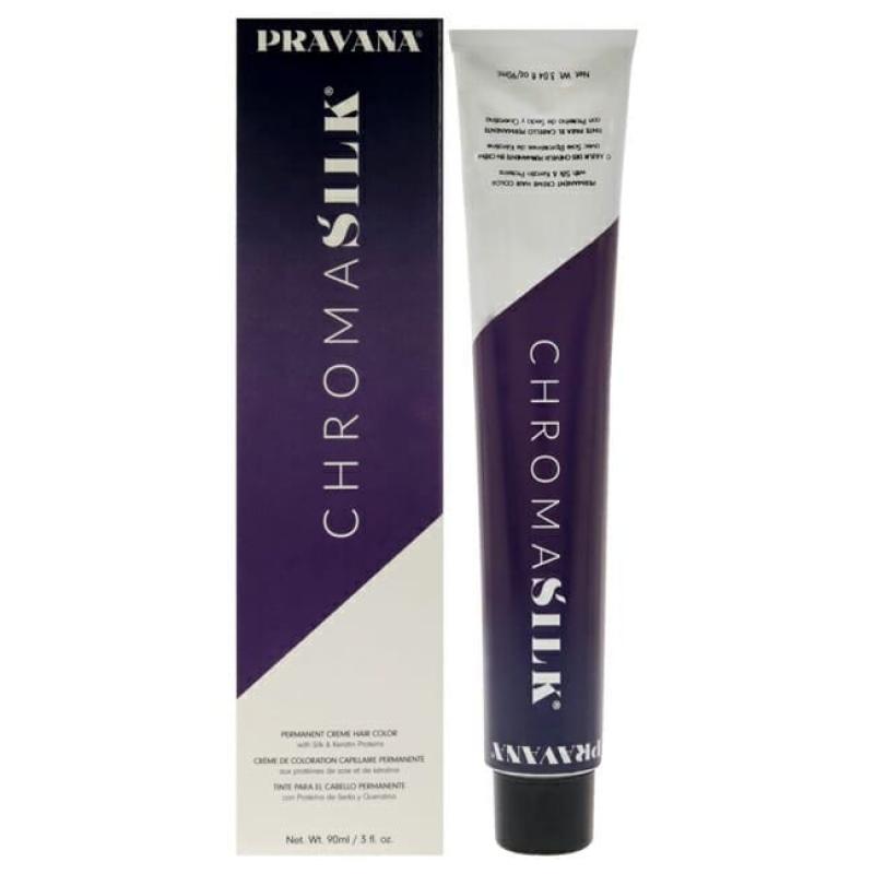 ChromaSilk Creme Hair Color - 6NTA-6NT1 Dark Neutral Ash Blonde by Pravana for Unisex - 3 oz Hair Color