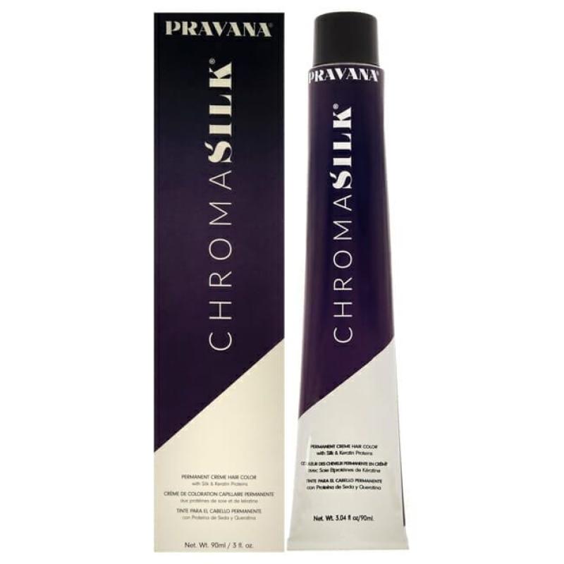 ChromaSilk Creme Hair Color - 7.35 Golden Mahogany Blonde by Pravana for Unisex - 3 oz Hair Color