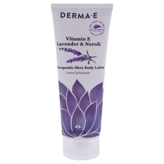 Vitamin E Therapeutic Shea Body Lotion - Lavender-Neroli by Derma-E for Unisex - 8 oz Body Lotion