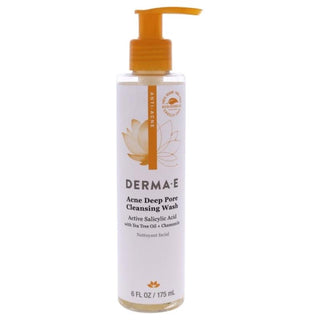 Acne Deep Pore Cleansing Wash by Derma-E for Unisex - 6 oz Cleanser
