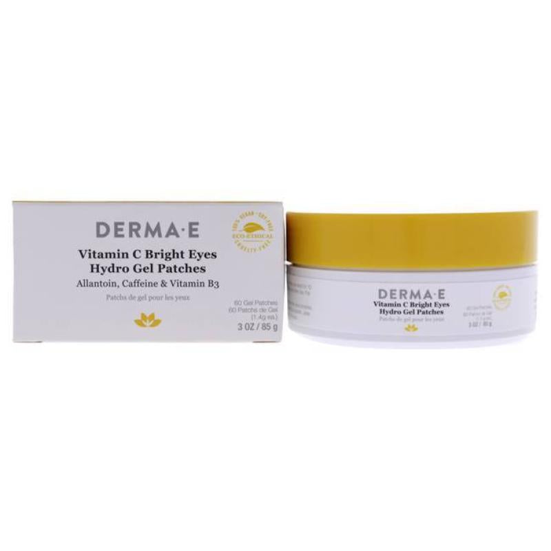 Vitamin C Bright Eyes Hydro Gel Patches by Derma-E for Unisex - 3 oz Eye Patches