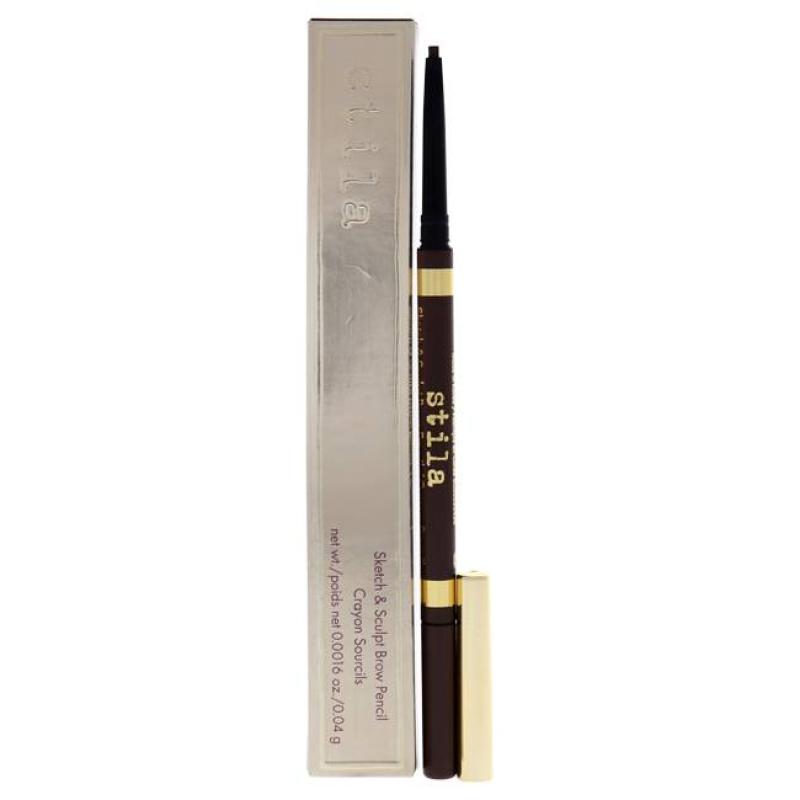 Sketch And Sculpt Brow Pencil - Dark by Stila for Women - 0.0016 oz Eyebrow Pencil