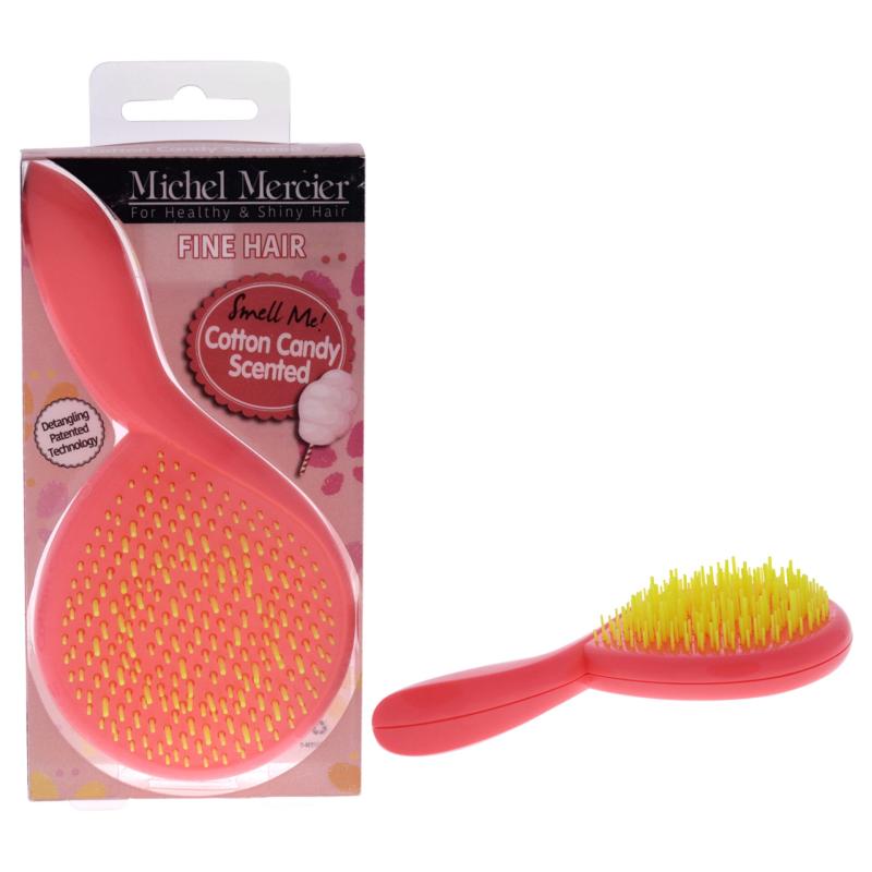 The Girlie Scented Detangler Brush Cotton Candy Fine Hair - Purple-Pink by Michel Mercier for Women - 1 Pc Hair Brush
