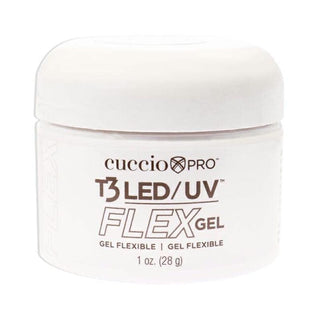 T3 LED-UV Flex Gel - Peach Pink by Cuccio Pro for Women - 1.0 oz Nail Gel