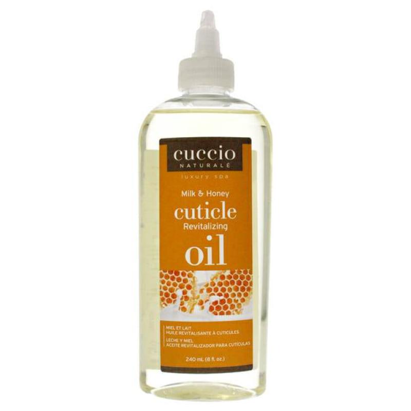 Cuticle Revitalizing Oil - Milk and Honey Manicure by Cuccio Naturale for Unisex - 8 oz Oil