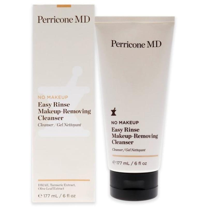 No Makeup Easy Rinse Makeup-Removing Cleanser by Perricone MD for Women - 6 oz Cleanser