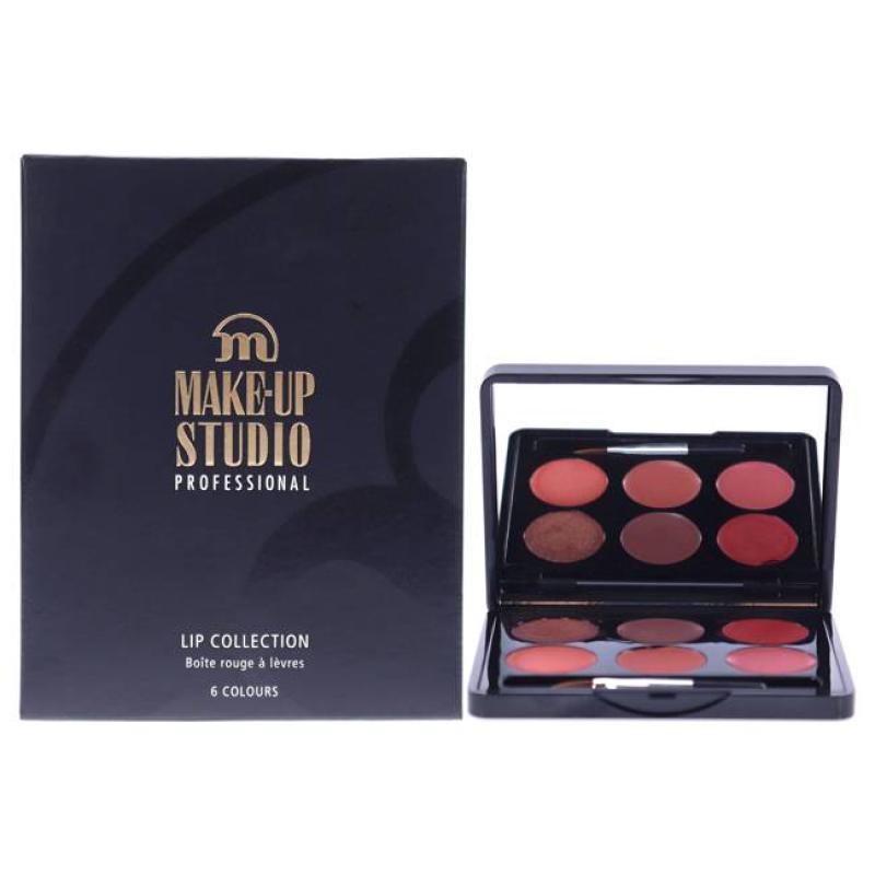 Lipcolourbox 6 Colours - Nude by Make-Up Studio for Women - 1 Pc Palette