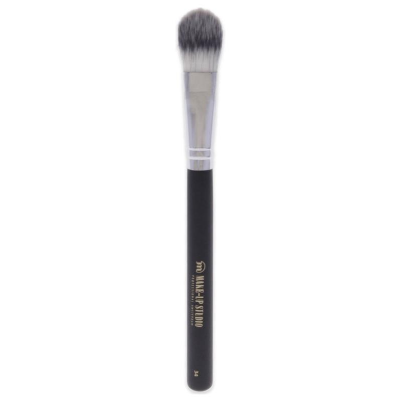 Foundation Brush Synthetic Hair - 34 Large by Make-Up Studio for Women - 1 Pc Brush