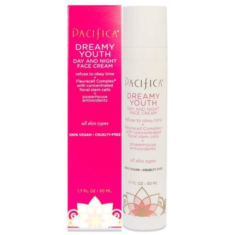 Dreamy Youth Day and Night Face Cream by Pacifica for Unisex - 1.7 oz Cream