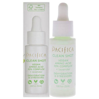 Clean Shot Vegan Amino Acid 10 Percent Complex by Pacifica for Unisex - 0.80 oz Serum