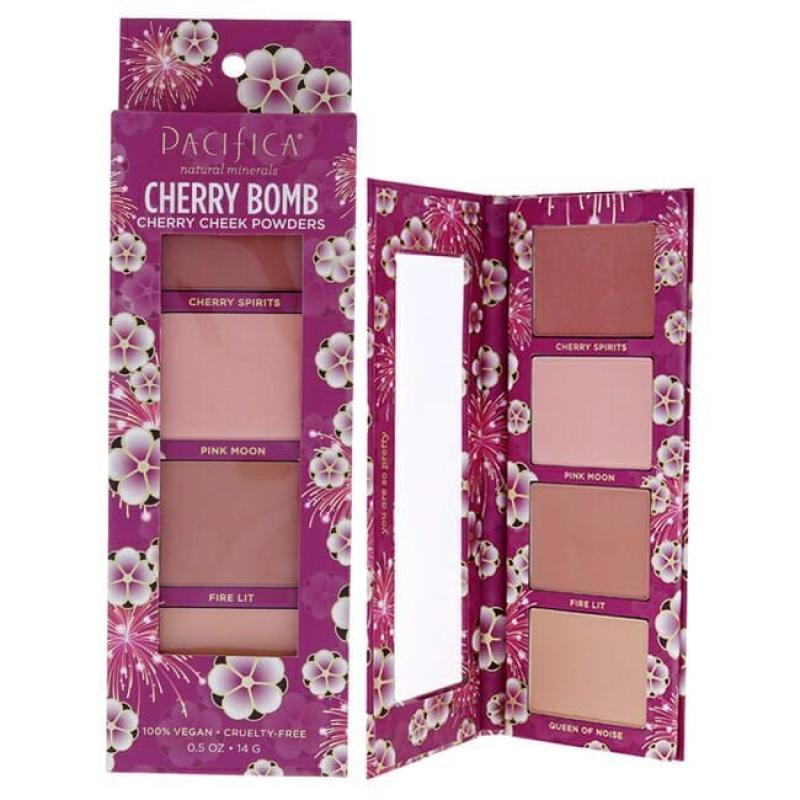 Cherry Bomb Cherry Cheek Powders by Pacifica for Women - 0.5 oz Blush