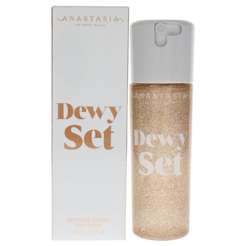 Dewy Set Setting Spray by Anastasia Beverly Hills for Women - 3.4 oz Setting Spray