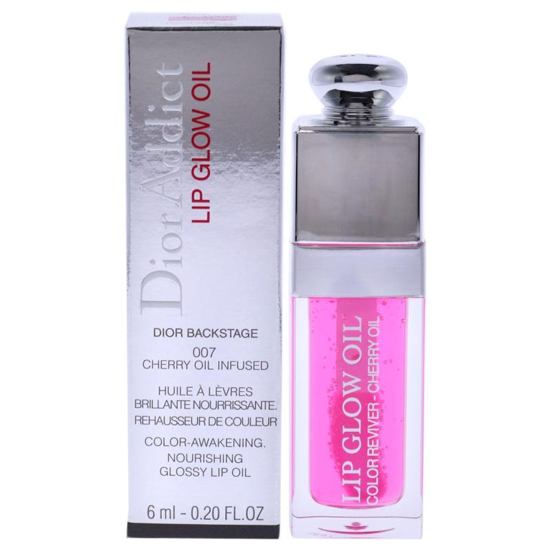 Dior Addict Lip Glow Oil - 007 Raspberry by Christian Dior for Women - 0.20 oz Lip Oil
