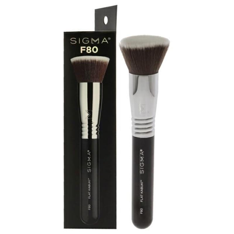 Flat Kabuki Brush - F80 by SIGMA Beauty for Women - 1 Pc Brush