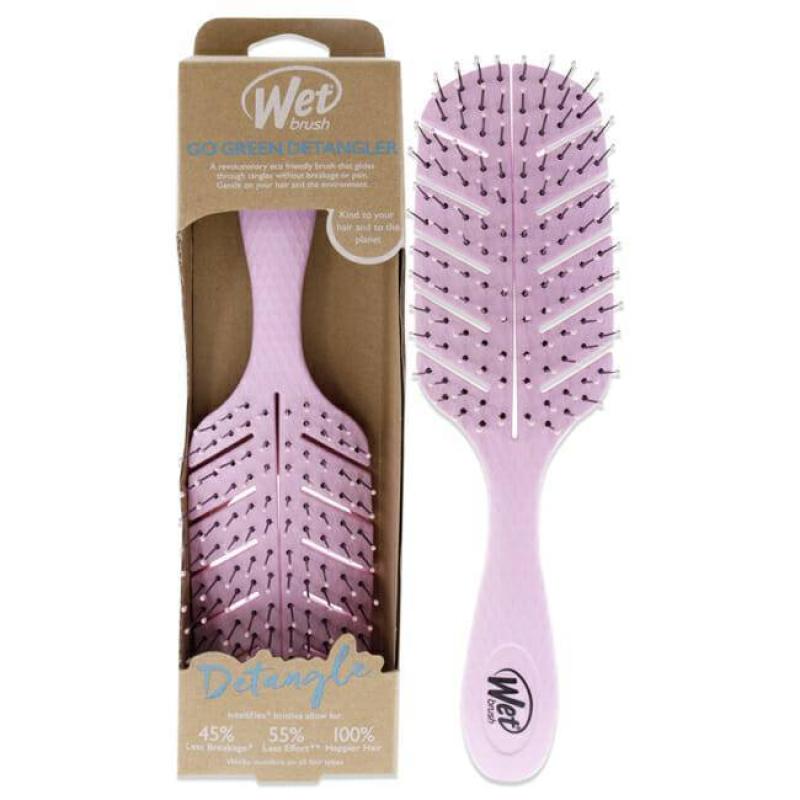 Go Green Detangler Brush - Pink by Wet Brush for Unisex - 1 Pc Hair Brush
