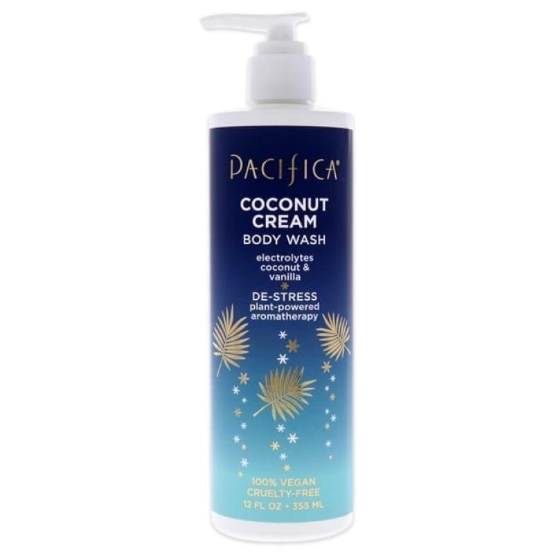 Coconut Cream Body Wash by Pacifica for Unisex - 12 oz Body Wash